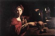 unknow artist Allegory of the Vanity of Earthly Things oil